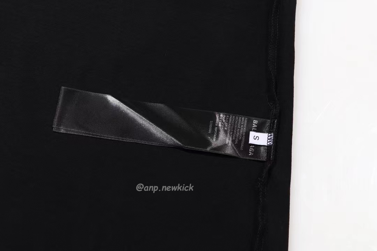 Balenciaga Fw23 Letter Logo Printing Short Sleeve T Shirt (8) - www.newkick.vip